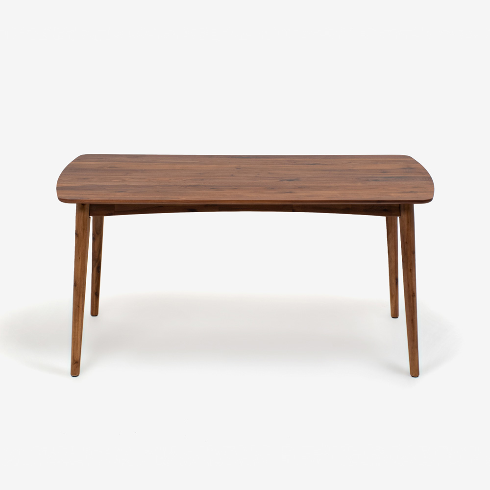 ダイニングセット「シネマ2」ウォールナット材 テーブル3サイズ 座面PVC2色【セール対象品のため10%OFF】