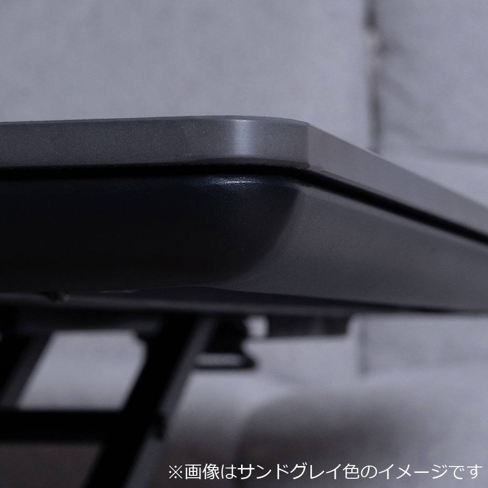 昇降式テーブル「グラナダ2」セラミック天板 幅110cm シャインホワイト色