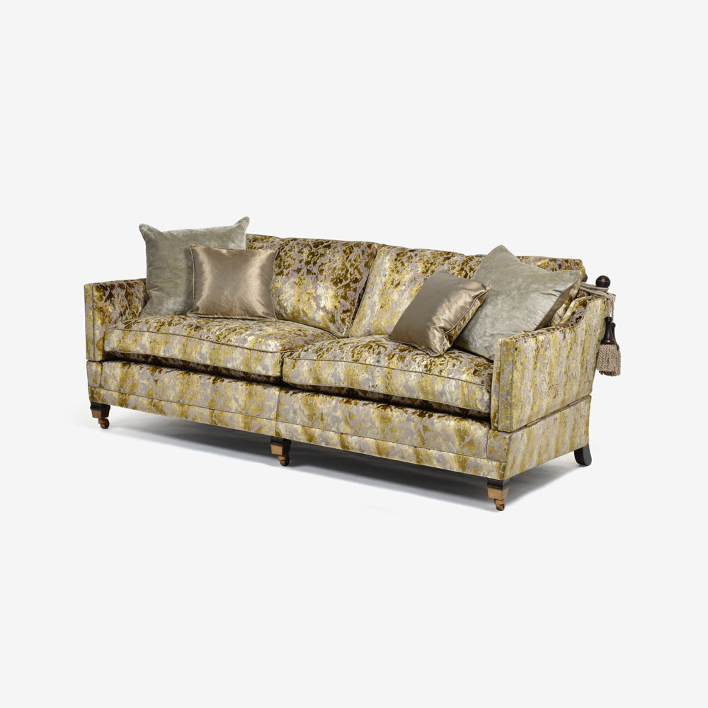 DURESTA(デュレスタ)ソファ「Trafalgar トラファルガー」幅223cm 布#Imperial Gold