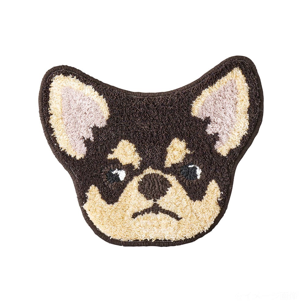 チェアパッド 「イヌカオ」＃50チワワ