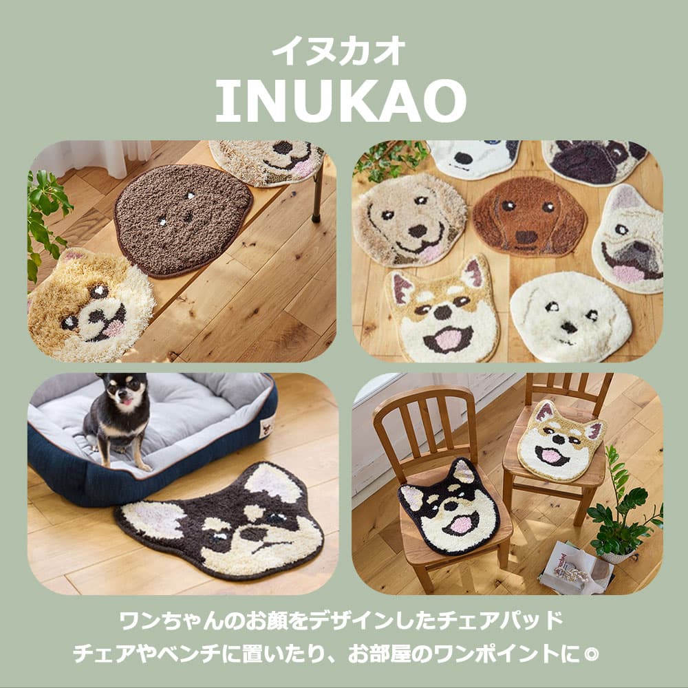 チェアパッド 「イヌカオ」#61トイプー