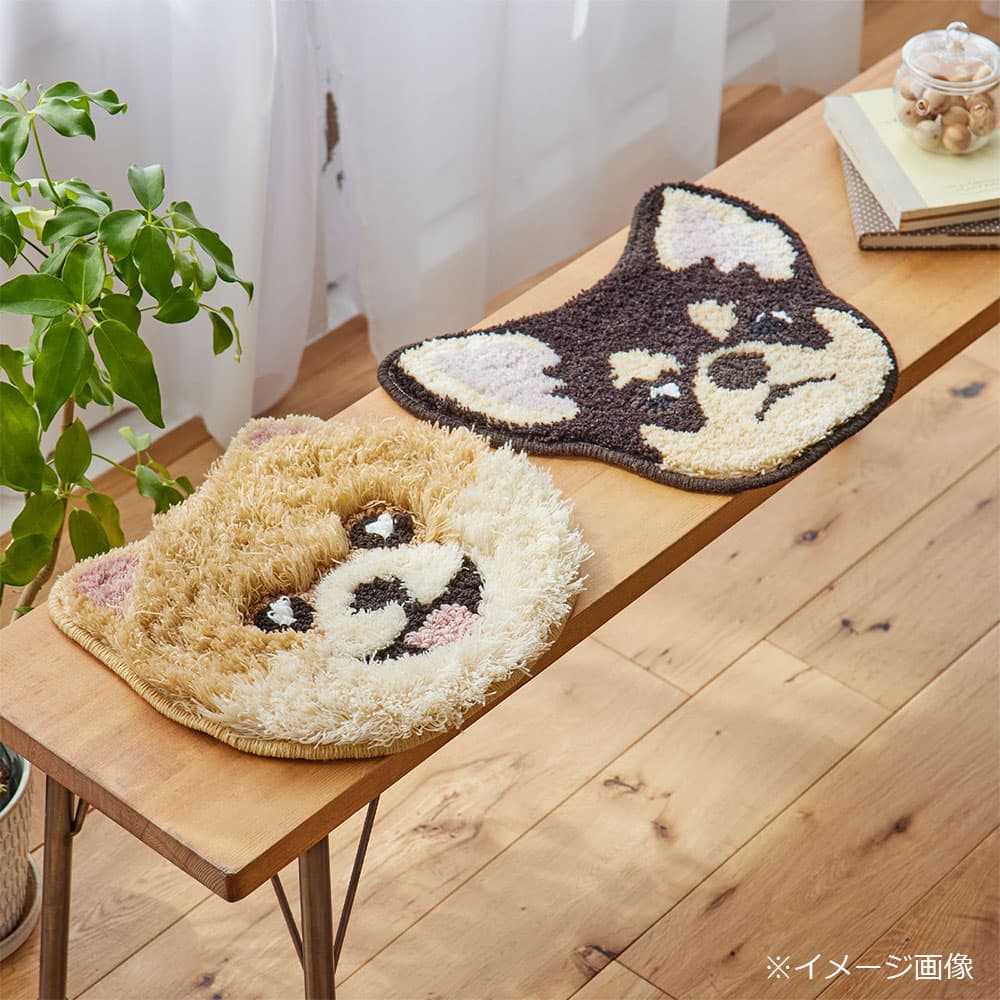 チェアパッド 「イヌカオ」#53ポメ