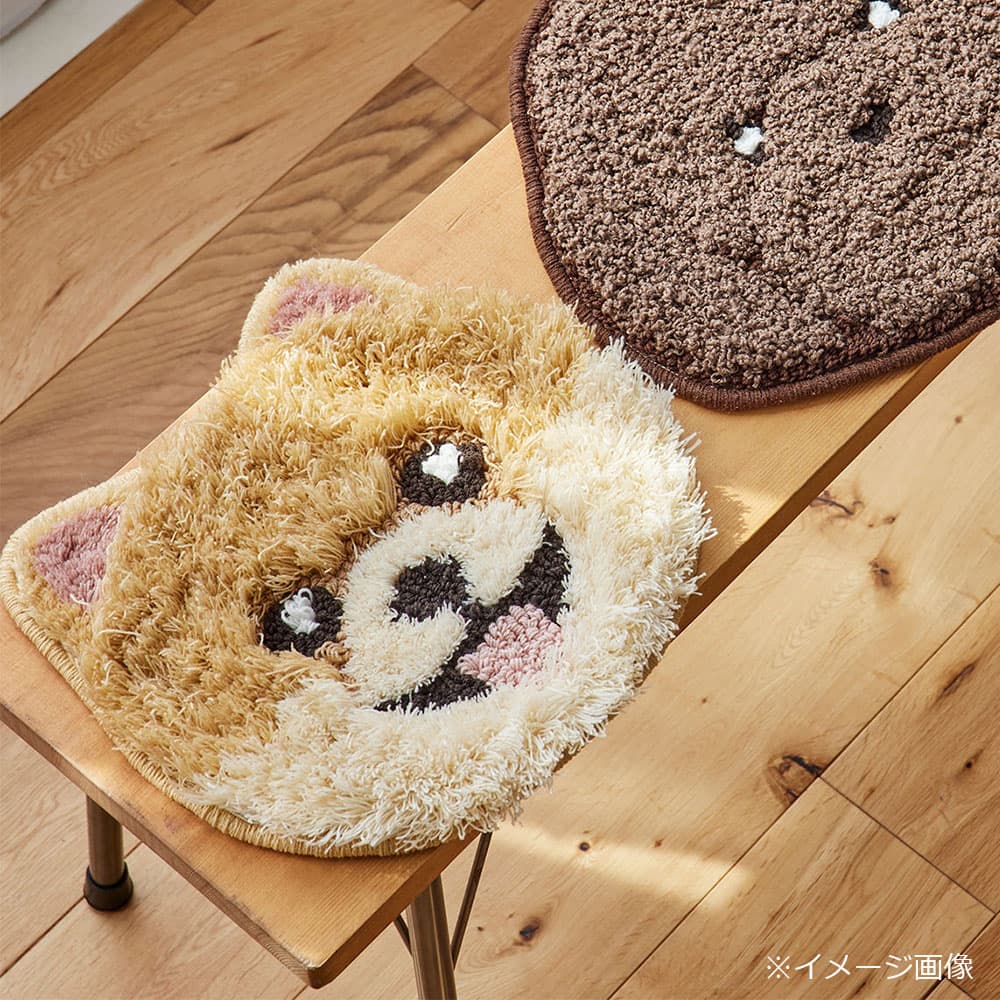 チェアパッド 「イヌカオ」#53ポメ