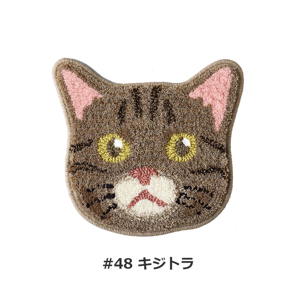 チェアパッド 「ネコカオ」#48キジトラ