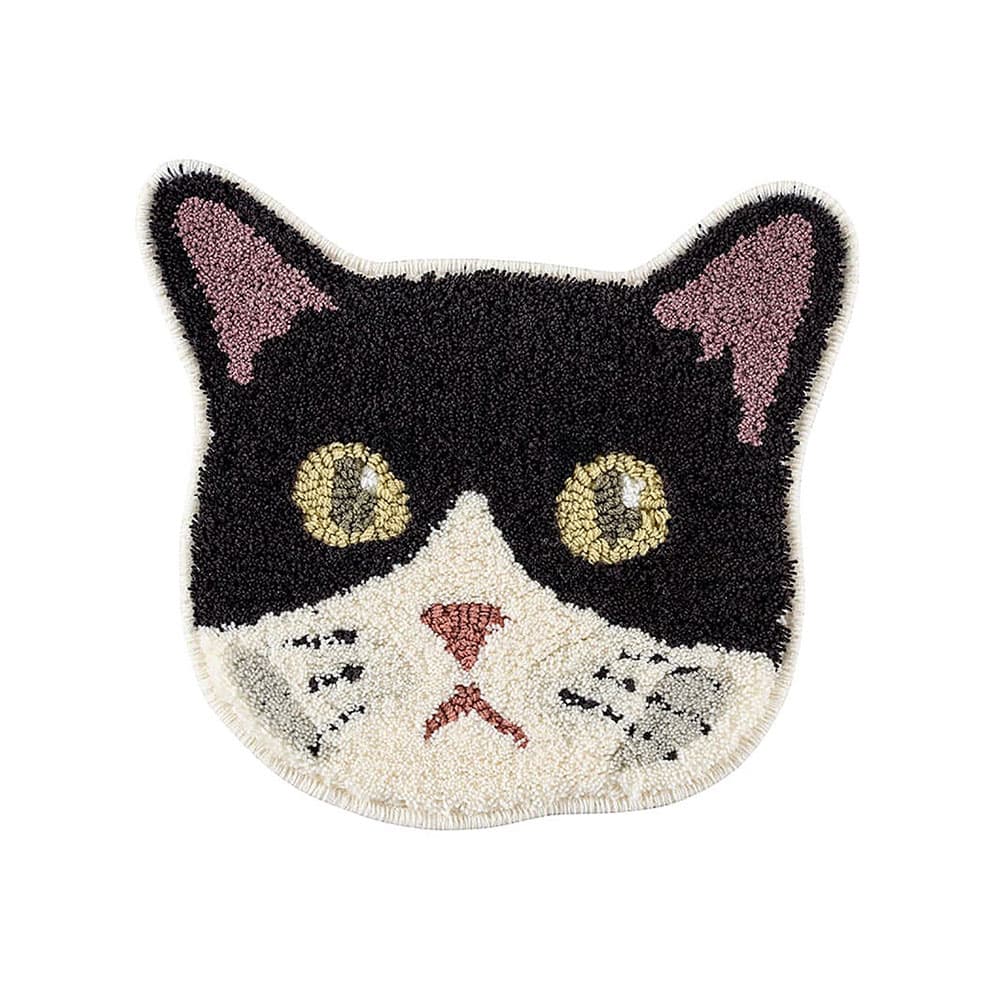 チェアパッド 「ネコカオ」＃43ハチワレ