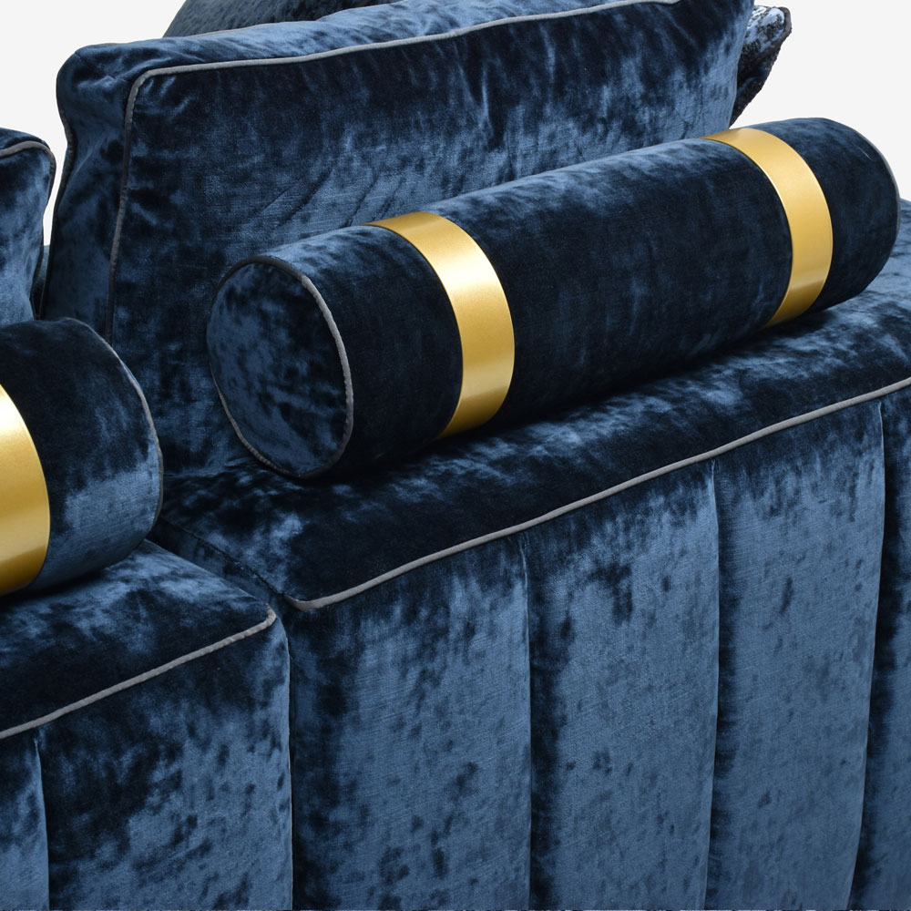 DURESTA（デュレスタ）ソファ「Stratus ストラタス」幅210cm 布＃Flatiron Midnight