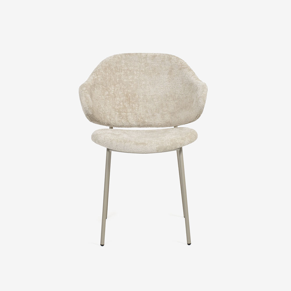 Calligaris(カリガリス)ダイニングチェア「ホーリー CS2037」張地 布サンド色