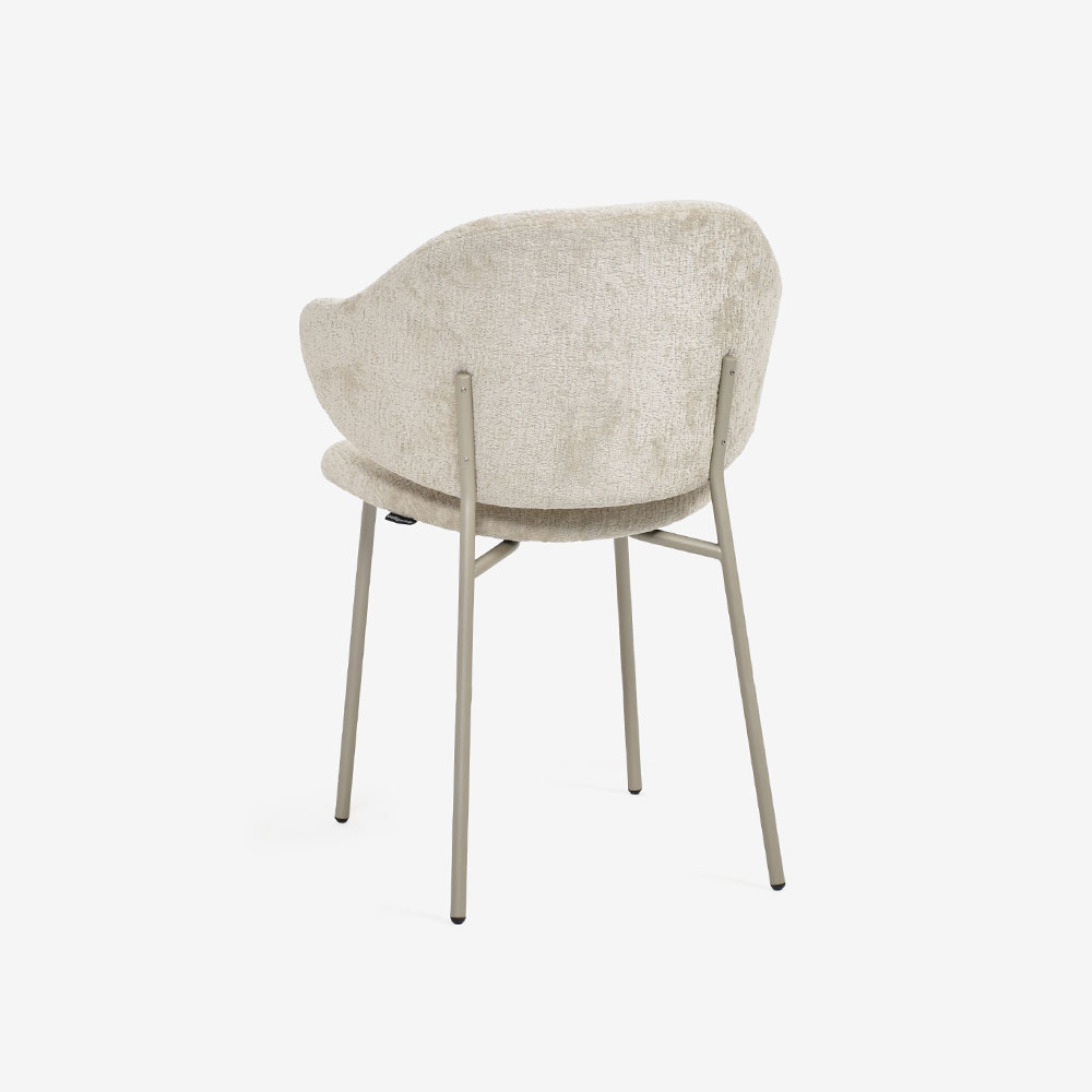 Calligaris(カリガリス)ダイニングチェア「ホーリー CS2037」張地 布サンド色