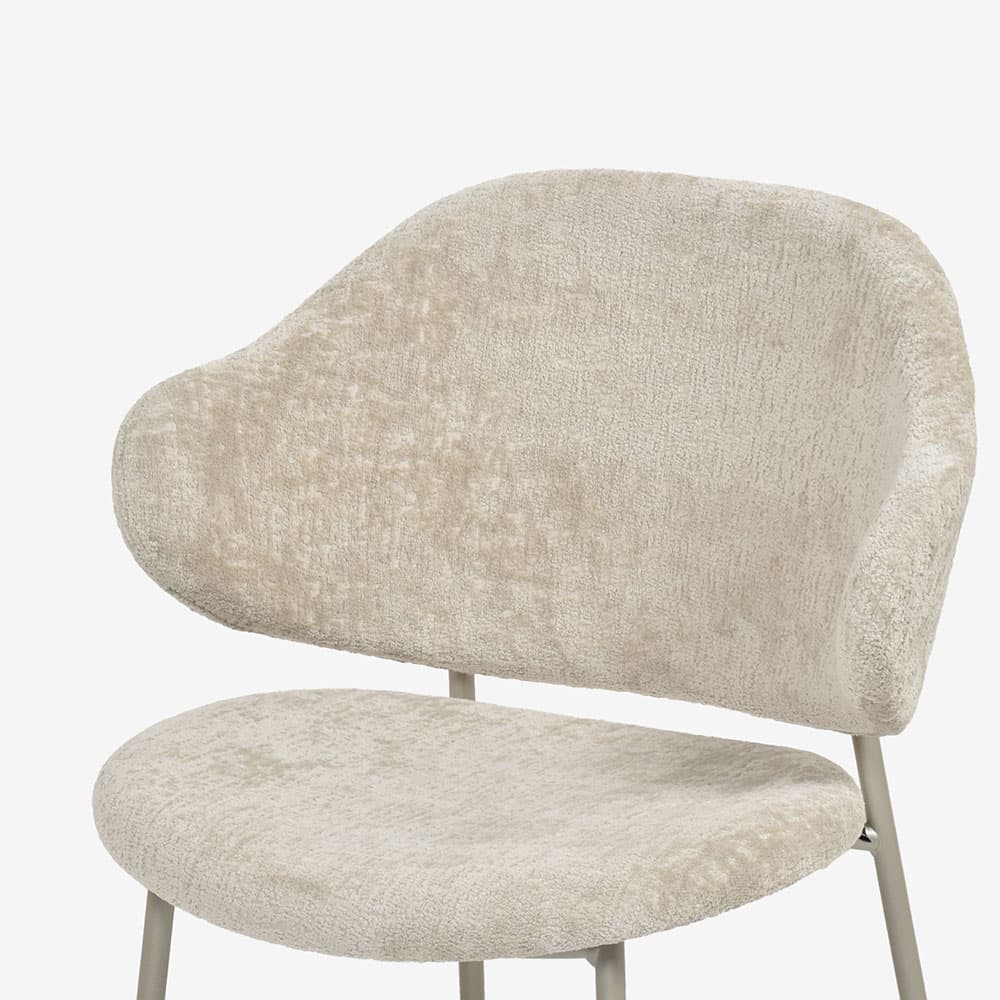 Calligaris(カリガリス)ダイニングチェア「ホーリー CS2037」張地 布サンド色