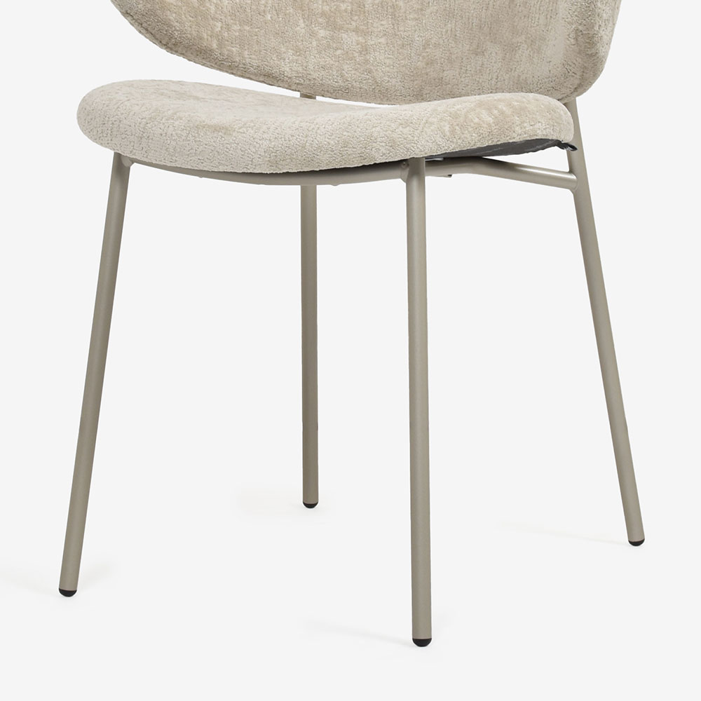 Calligaris(カリガリス)ダイニングチェア「ホーリー CS2037」張地 布サンド色