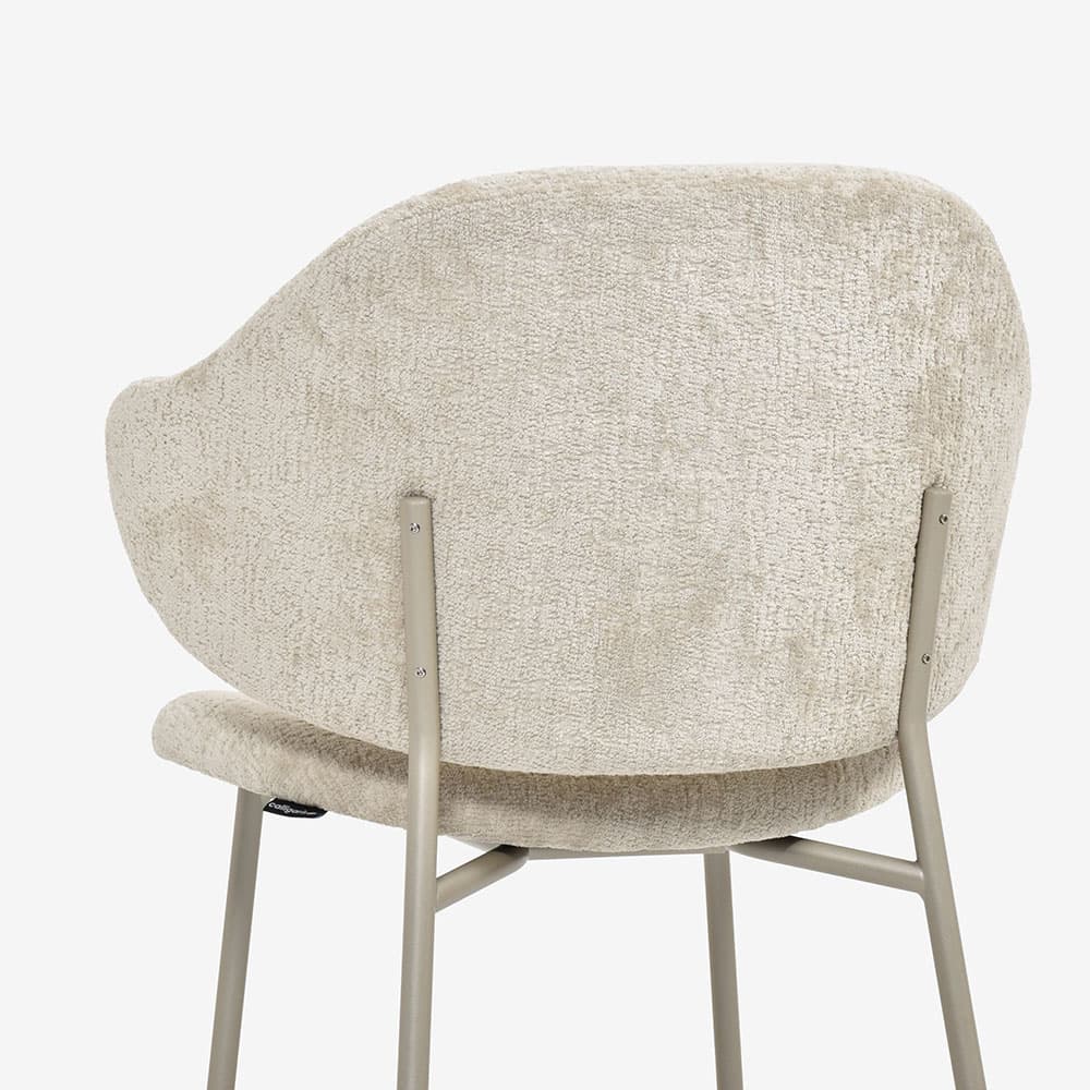 Calligaris(カリガリス)ダイニングチェア「ホーリー CS2037」張地 布サンド色