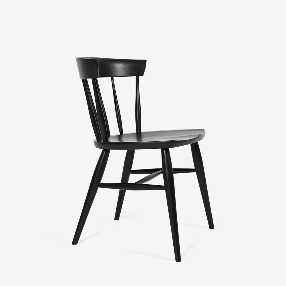 ダイニングチェア 「トリート SC6F」板座 ブナ材 BP色【受注生産品】