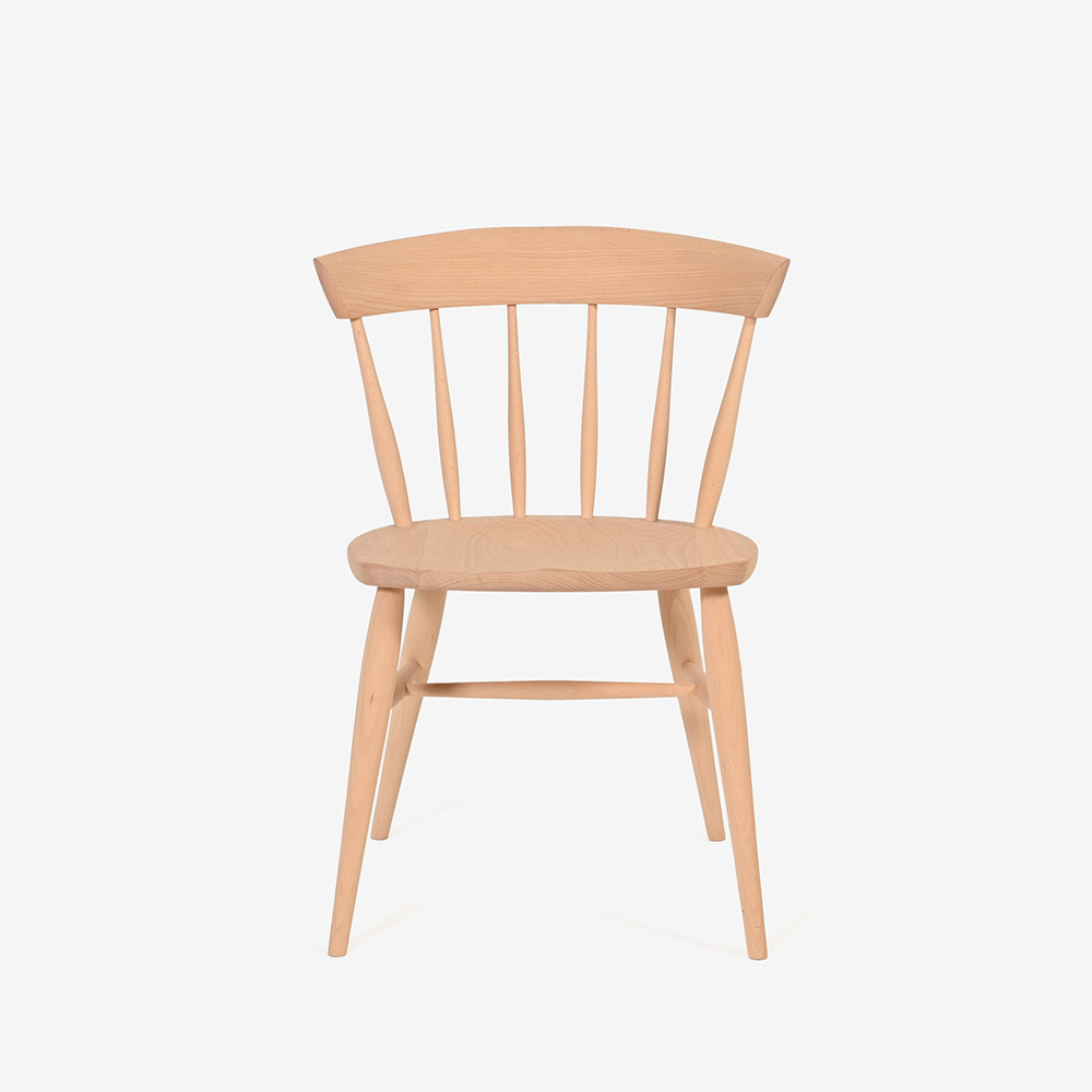 ダイニングセット「トリート」ブナ材 テーブル 天板NM色/脚BP色 +チェア NM色2脚 BP色2脚 全4サイズ【受注生産品】