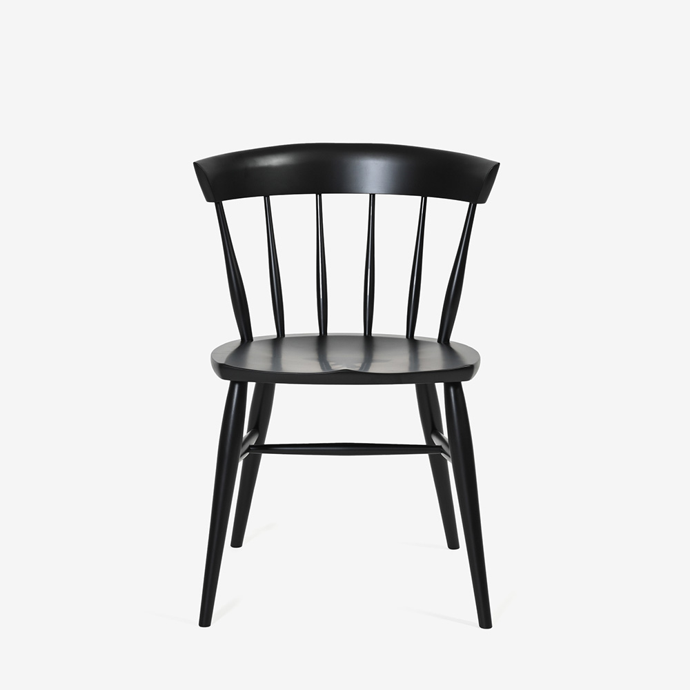 ダイニングセット「トリート」ブナ材 テーブル 天板NM色/脚BP色 +チェア NM色2脚 BP色2脚 全4サイズ【受注生産品】