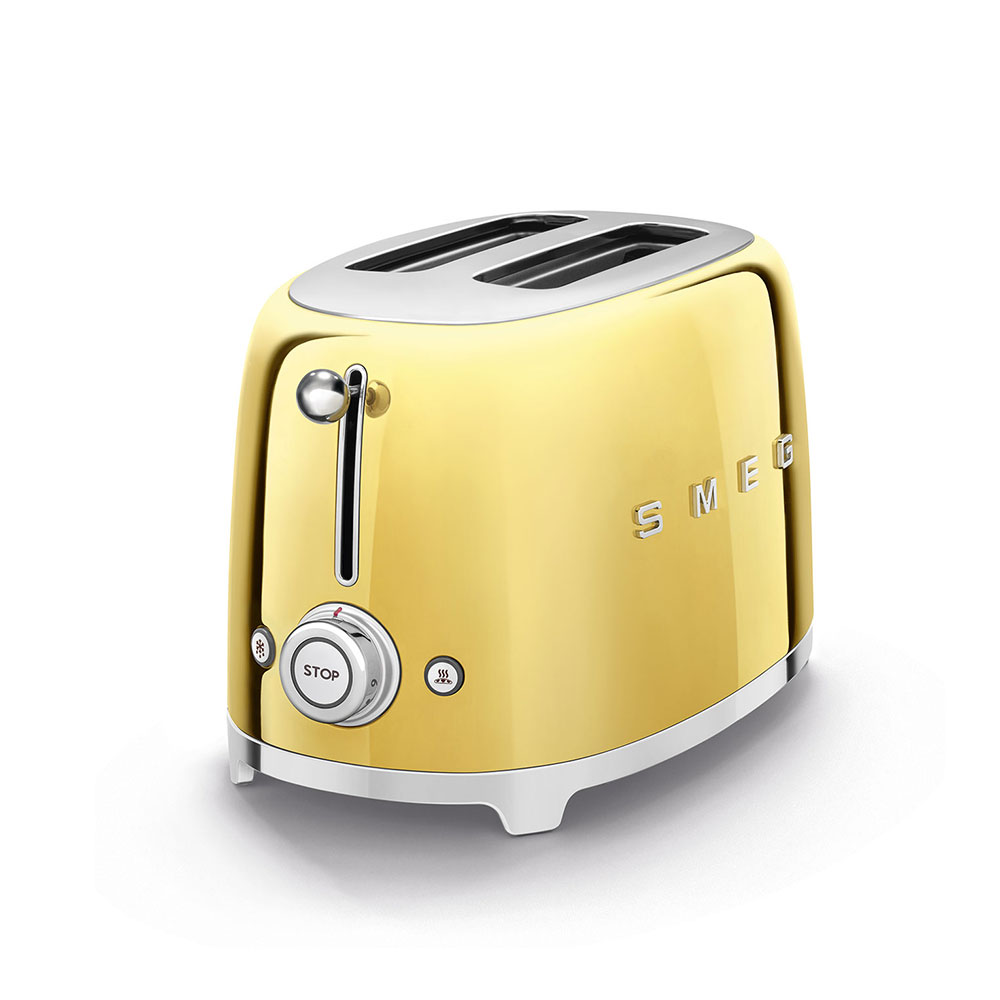 SMEG（スメッグ）ポップアップトースター TSF01GOJP ゴールド