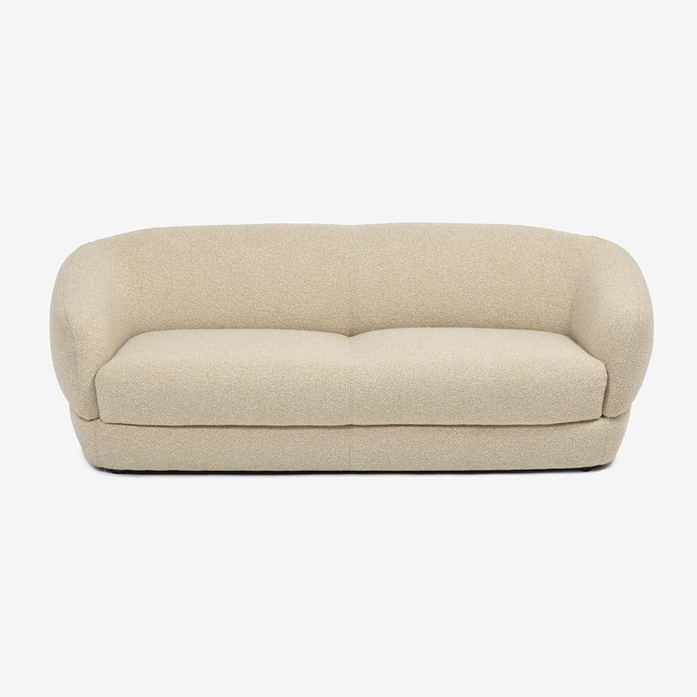 FaBBRica（ファブリカ）ソファ 3人掛け「FA-0695 メンフィス」幅204cm 布#FA-1 FAB-CLD-173 オート色