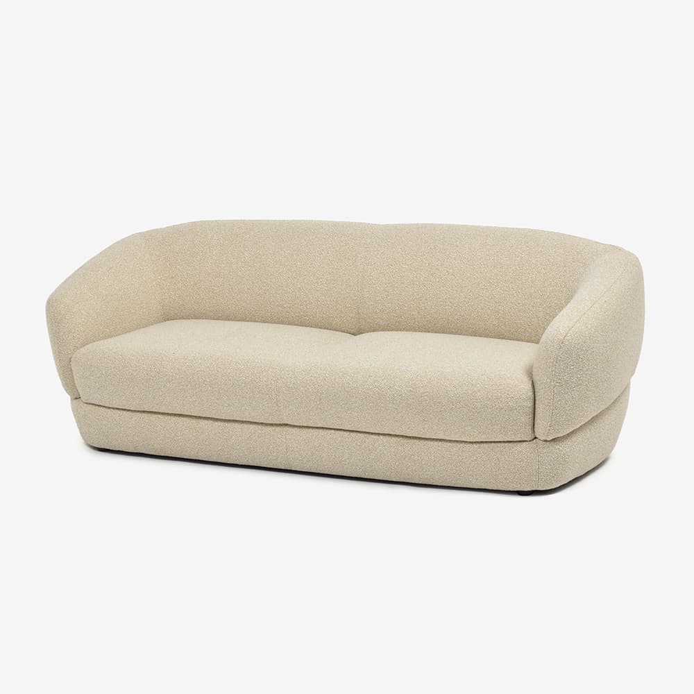 FaBBRica（ファブリカ）ソファ 3人掛け「FA-0695 メンフィス」幅204cm 布#FA-1 FAB-CLD-173 オート色