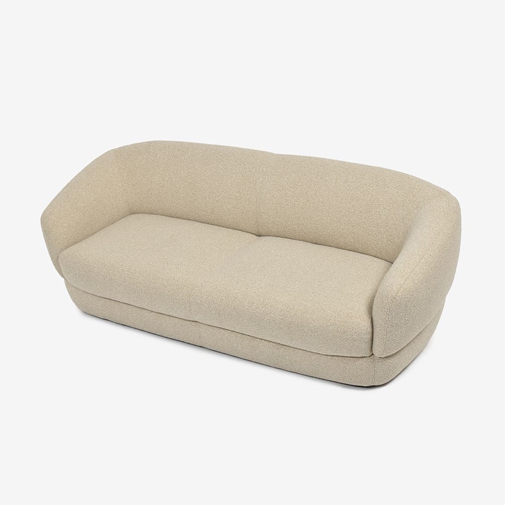 FaBBRica（ファブリカ）ソファ 3人掛け「FA-0695 メンフィス」幅204cm 布#FA-1 FAB-CLD-173 オート色