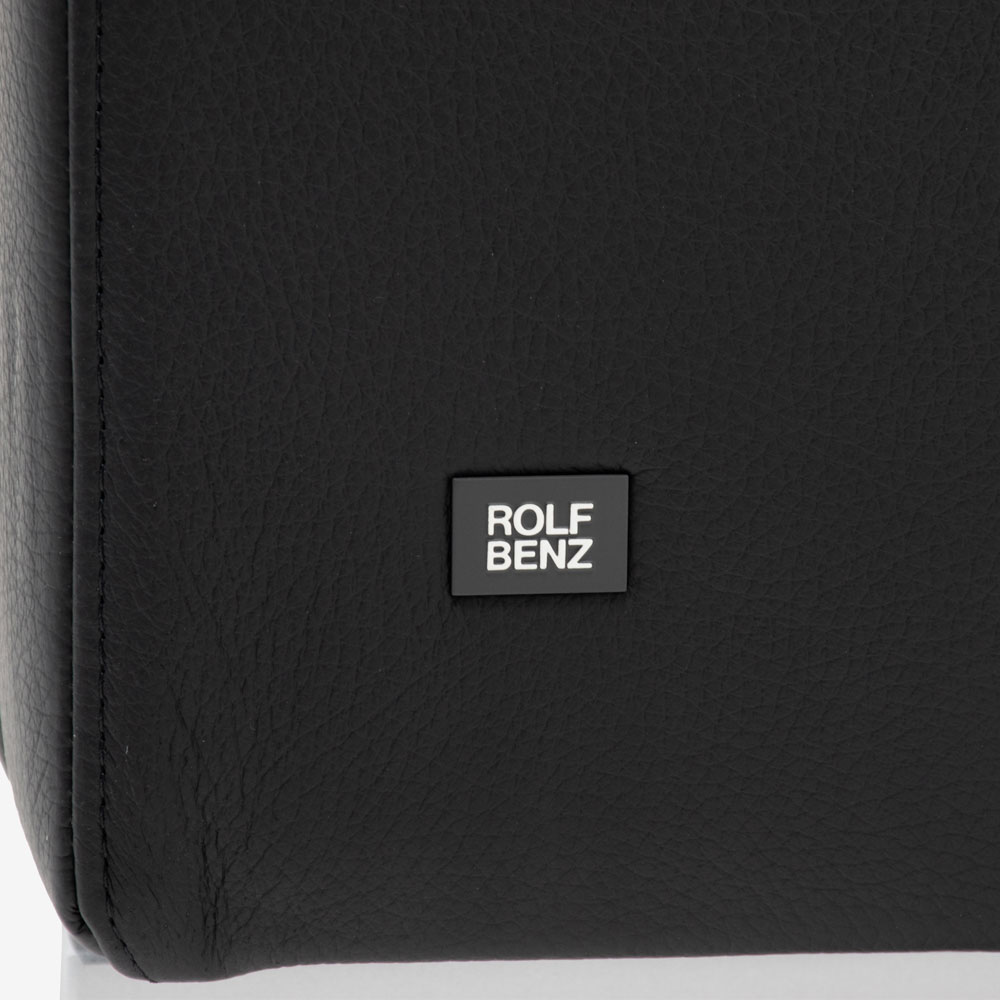 ROLF BENZ（ロルフベンツ）ソファ「VIDA」革 ブラック色【決算セールのため30%OFF】
