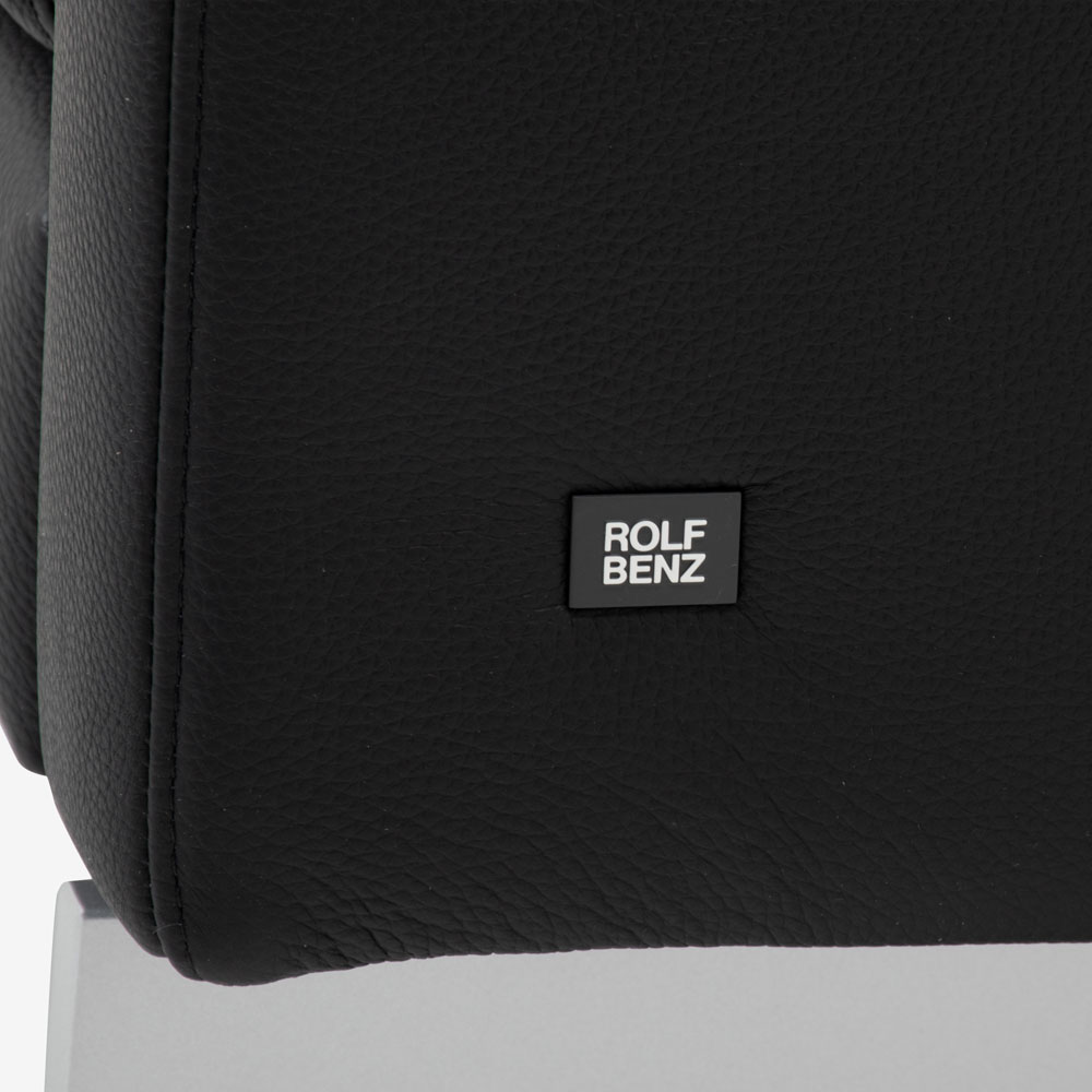 ROLF BENZ(ロルフベンツ)ラブソファ「VIDA」革 ブラック色