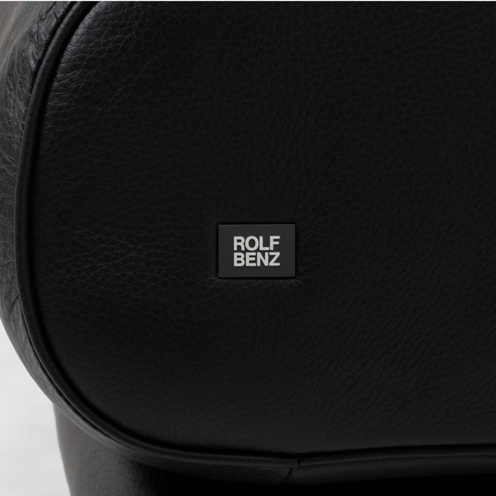 ROLF BENZ（ロルフベンツ）ソファ「6500/226」革 ブラック色
