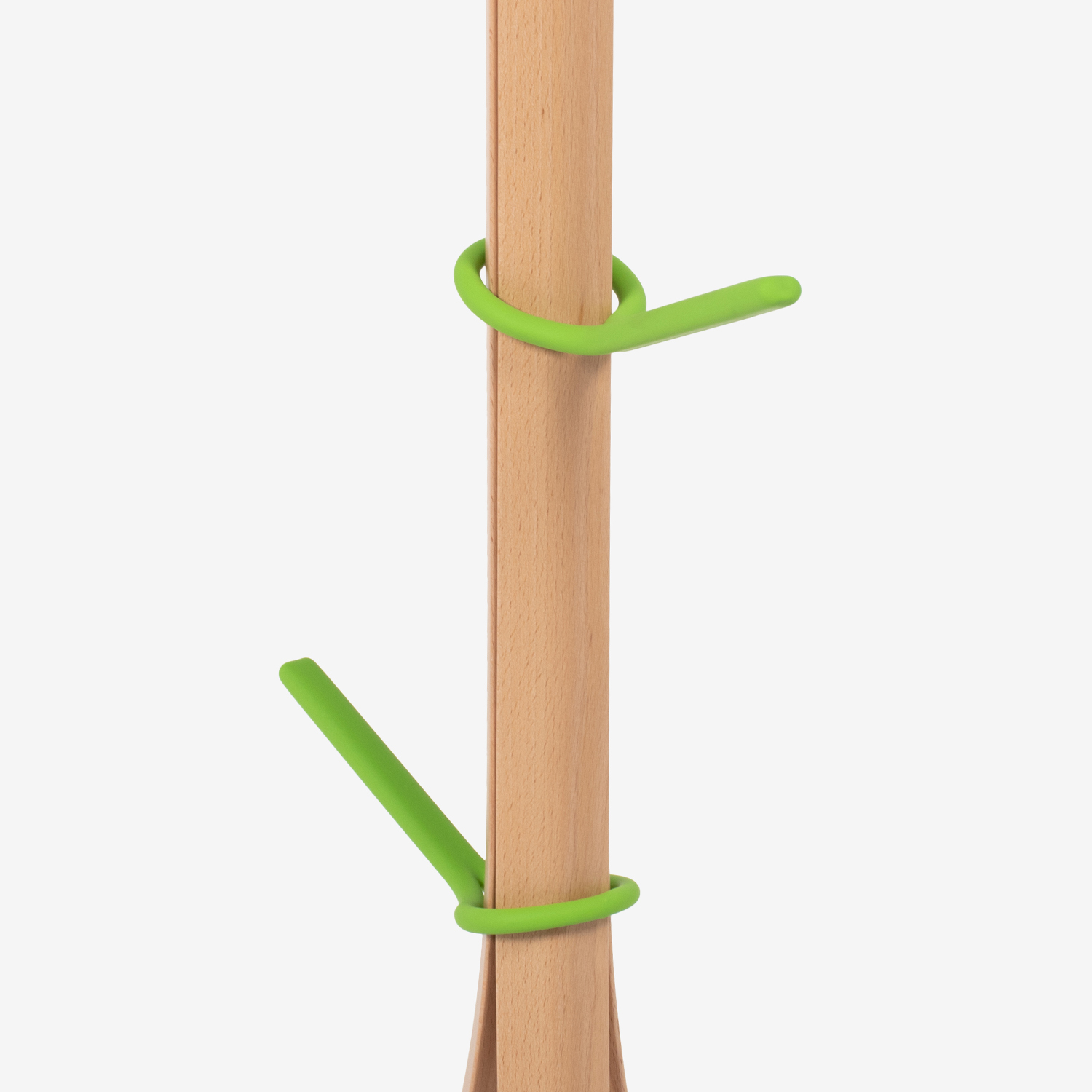 秋田木工「ツリーハンガー」ブナ材 ナチュラル色＋スツール「No.202」ブナ材 ナチュラル色 張地#布A-11【新春初売・限定3セットが23%OFF】