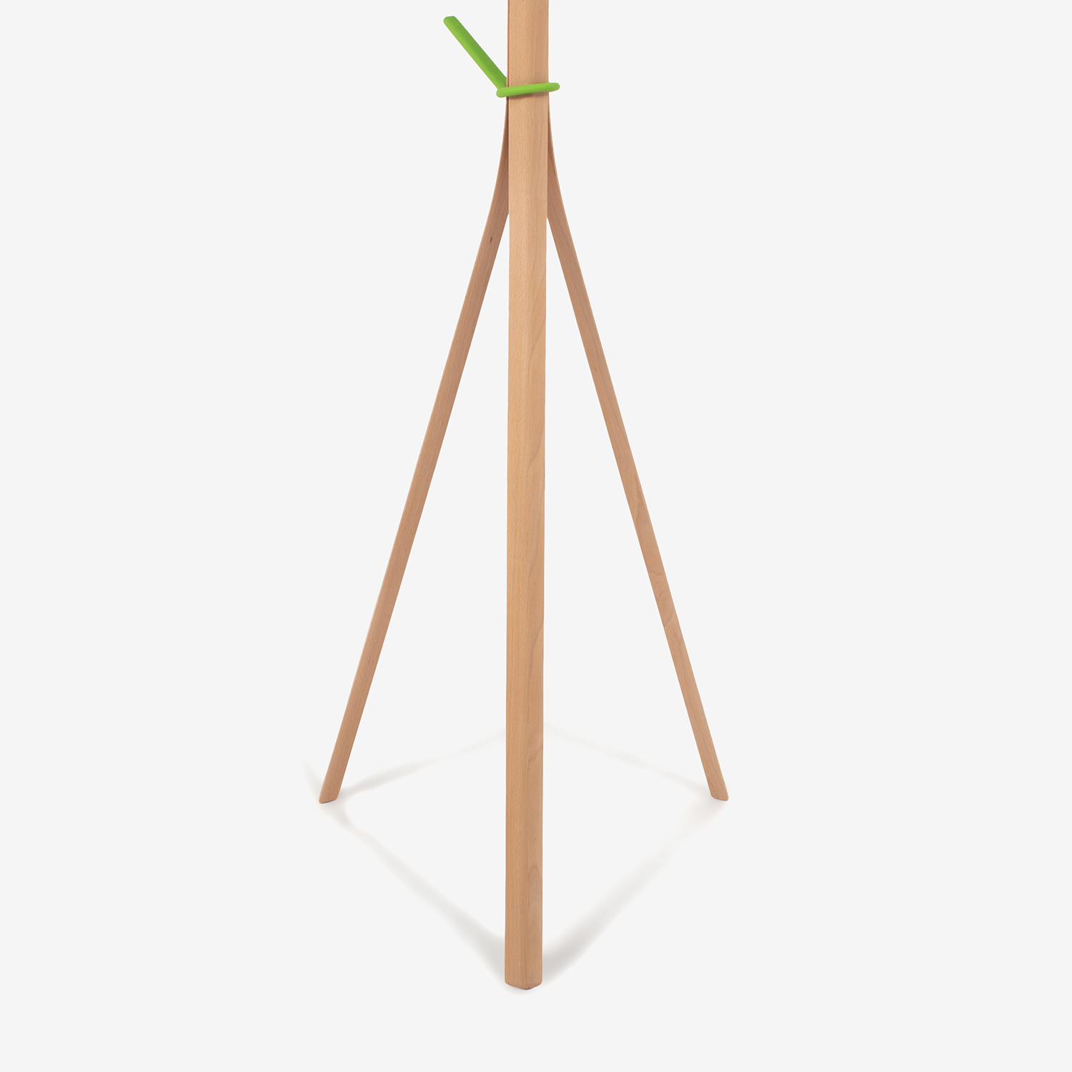 秋田木工「ツリーハンガー」ブナ材 ナチュラル色＋スツール「No.202」ブナ材 ナチュラル色 張地#布A-11【新春初売・限定3セットが23%OFF】