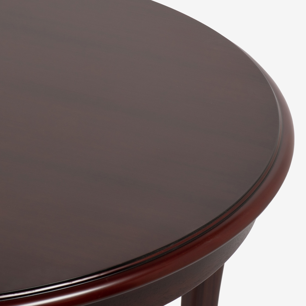 ダイニングテーブル「クイーンアン２」楕円形 幅165cm マホガニー材