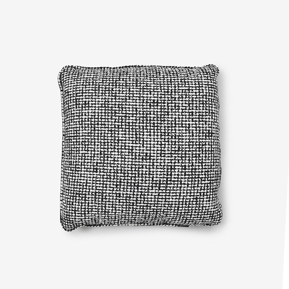 クッション「FA-4563」布#RIA-8A オニキス色