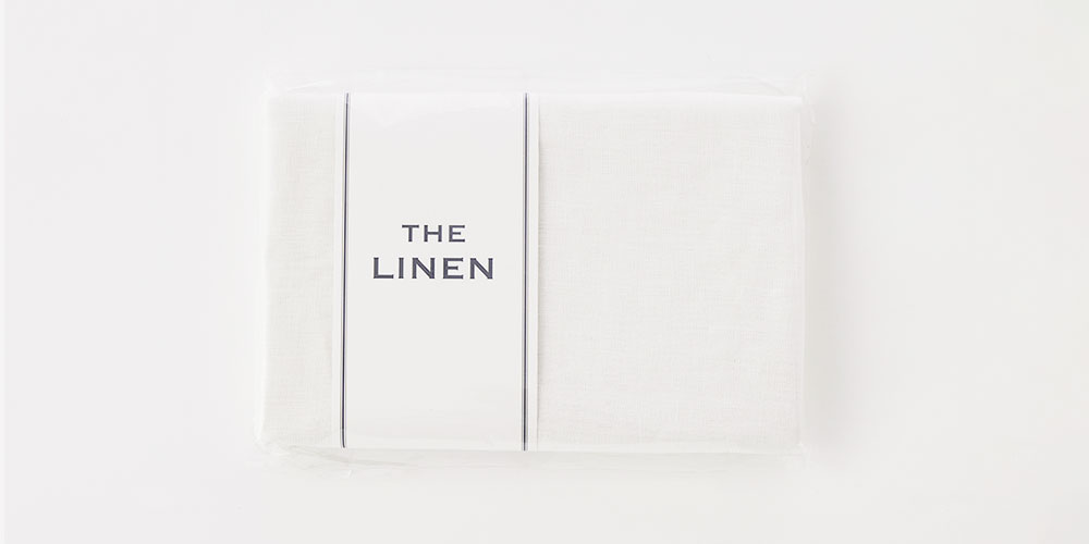 まくらカバー（封筒型）「THE LINEN（ザ リネン）」のホワイト