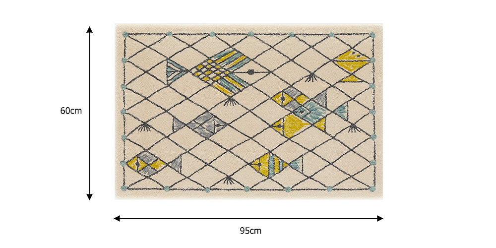 XSサイズ（幅95cm×長さ60cm）