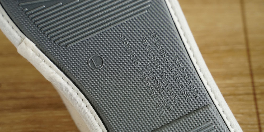 水に強いアウトソール