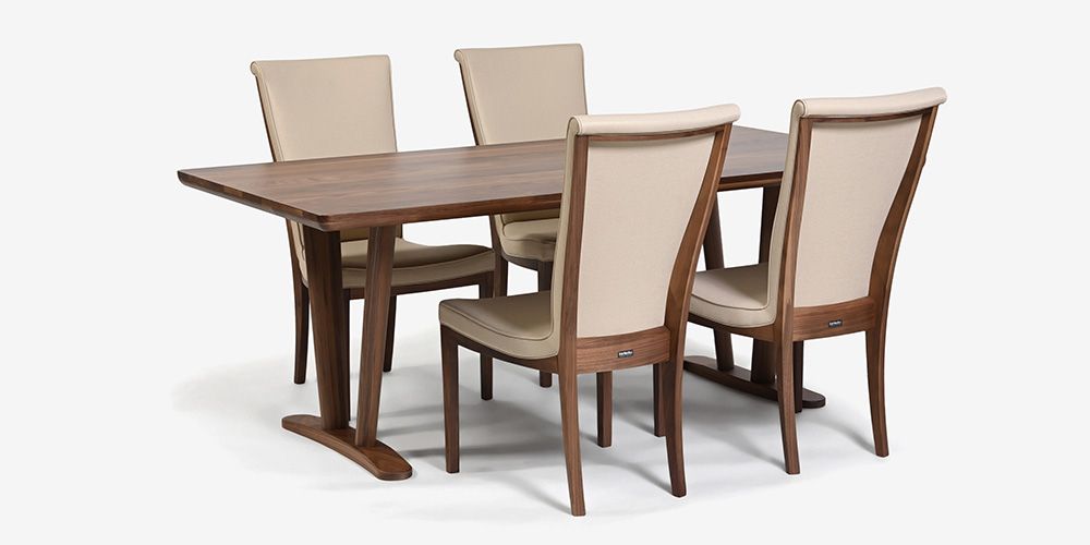 カリモク家具 ダイニングチェア「C3085AYRG」ウォールナット材