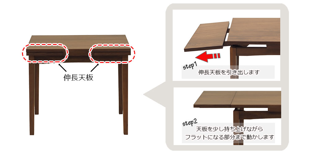 伸長方法