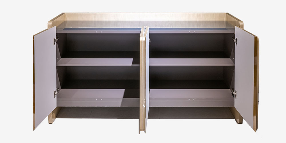 サイドボード「CORZA コルザ No.1」の収納内部