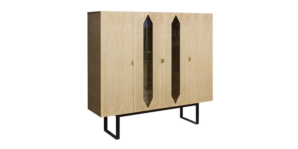 キャビネット「YABANE」幅160.2cm シカモアSK-12