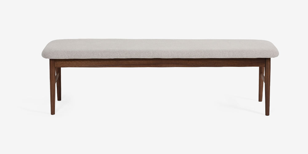 ウォールナット材（FWC）/布＃2C NWMG（マウスグレー）