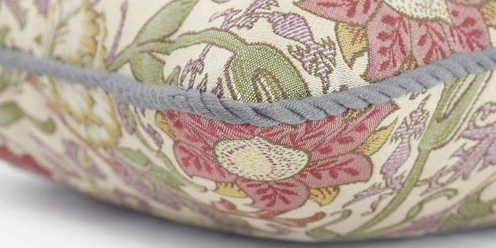 クッションカバー「ピンクアンドローズ」 ピンク 45cm角