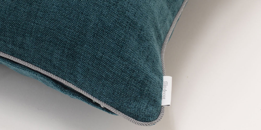 クッションカバー「ジャイアント LL1311」ブルーグリーン