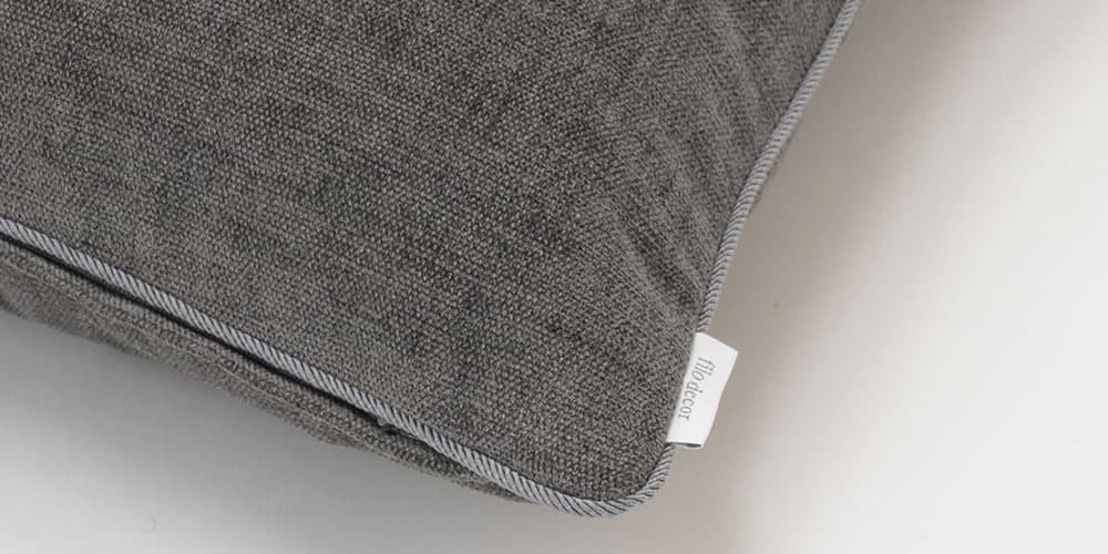 クッションカバー「ジャイアント LL1311」グレー