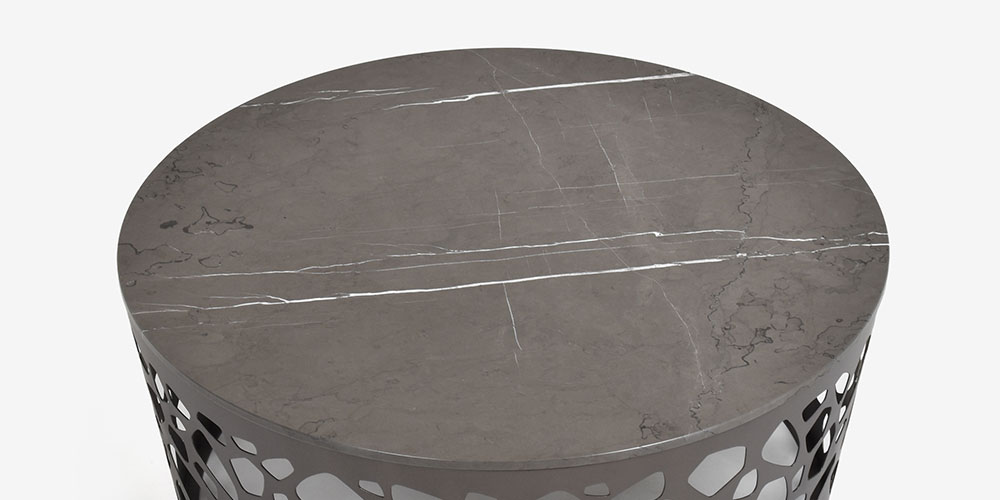センターテーブル「ROLF BENZ 926-344」の天然石のテーブルトップイメージ