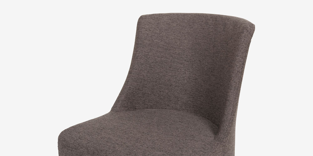 ダイニングチェア「アルテ」布ブラウンの張地