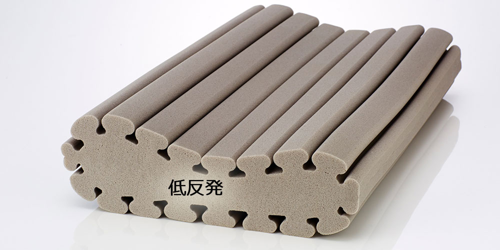 レフレッシュピロー（ソフトサポート）の中身は低反発の両面仕様