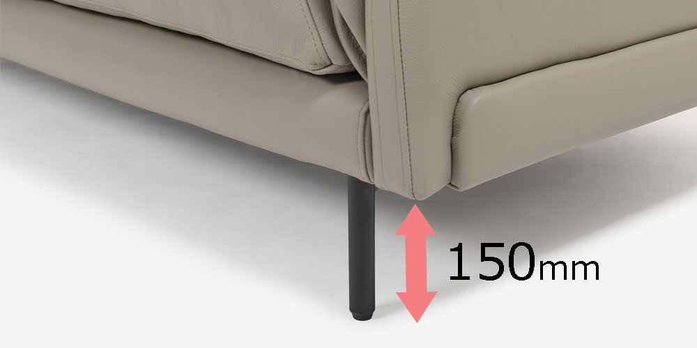 「ジェローム model.CO-0566」の脚部アップ