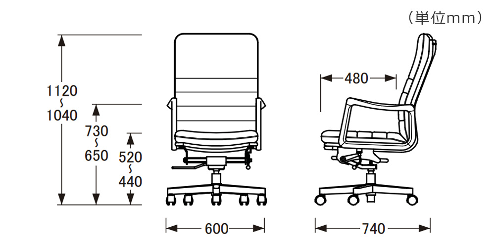 「No.3000 DSA-3004」のサイズ詳細