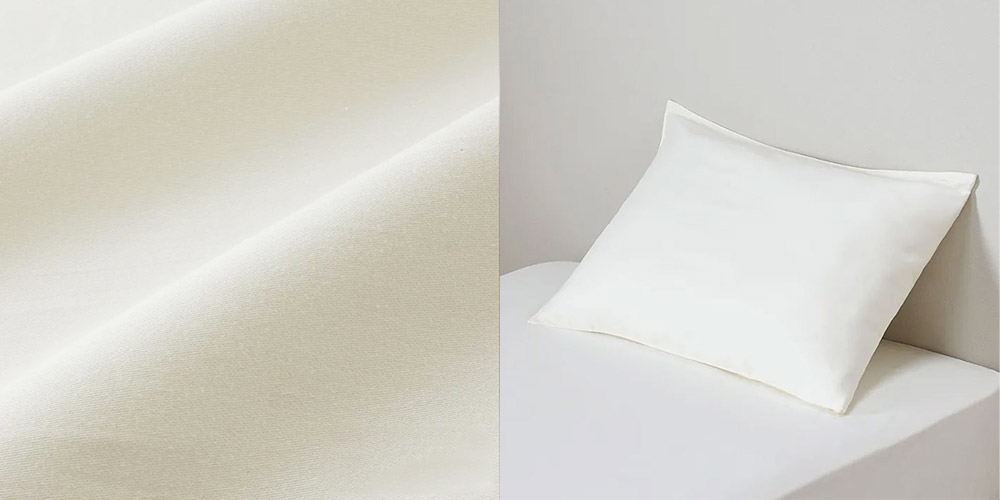 まくらカバー「newmine（ニューミン）コスメティックスカバー」ホワイト