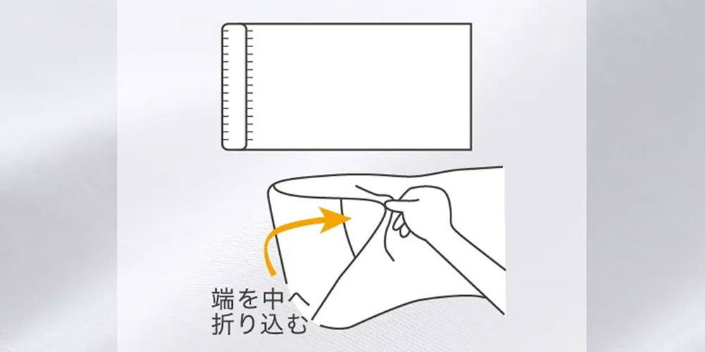 まくらカバー「newmine（ニューミン）コスメティックスカバー」の使用イメージ