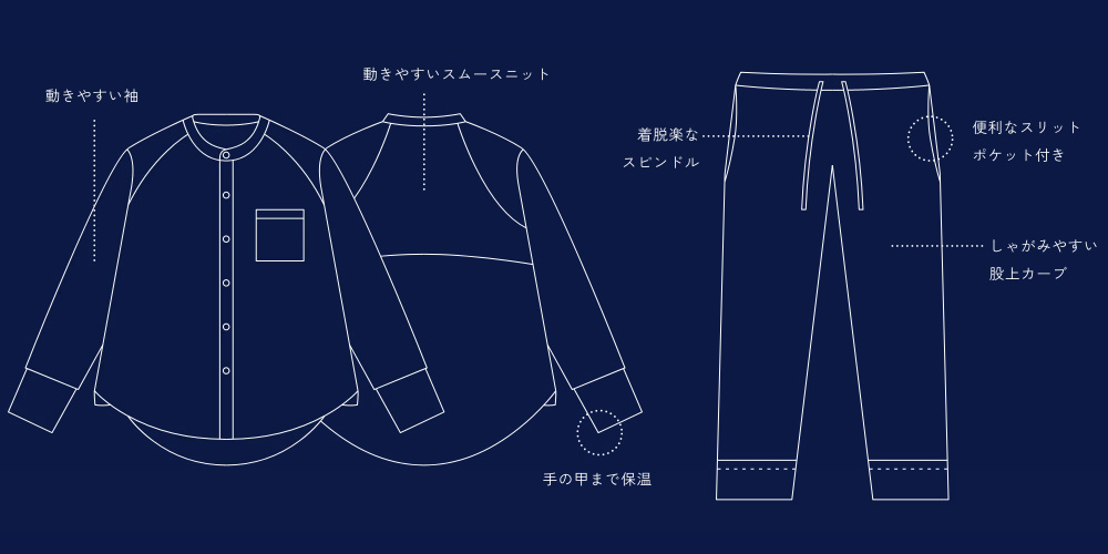 「newmine（ニューミン）」動きやすさにこだわるX-Backスタイル