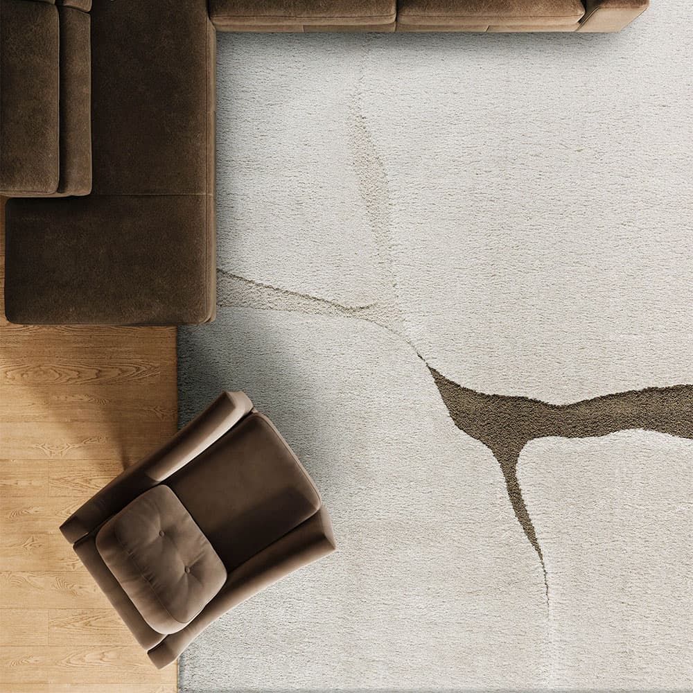 トレンドのオーガニックシェープが特徴的なウィルトンラグ「Elfe エルフ」