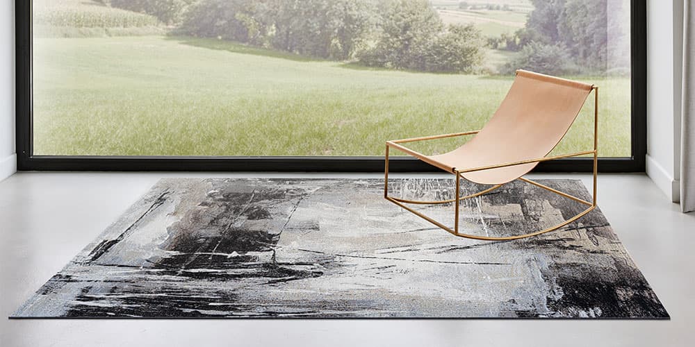 アートラグ「Graphie グラフィー」のインテリアイメージ